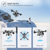 4DRC V14 RC Drone WIFI FPV 4K HD Wide Angle Dual Camera Quadcopter Portable With Bag ,2 Batteries Drone For Beginner,Headless Mode,Gesture Photo