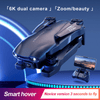 4DRC V13 Mini RC Drone 6K HD Dual Camera WiFi FPV Foldable Quadcopter +2 Battery, Beginners Toys Gifts