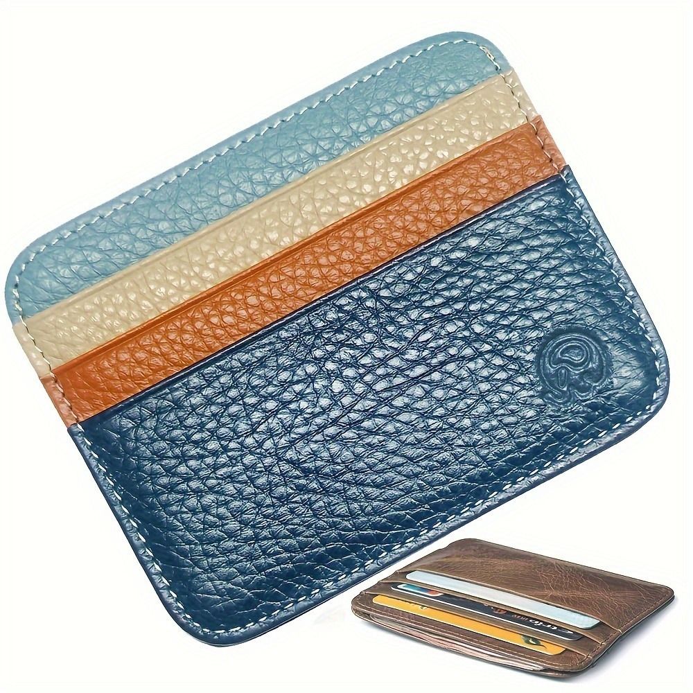 yunxin - Coin Purse RFID Blocking Slim Wallet Travel Accessory for Men Women
