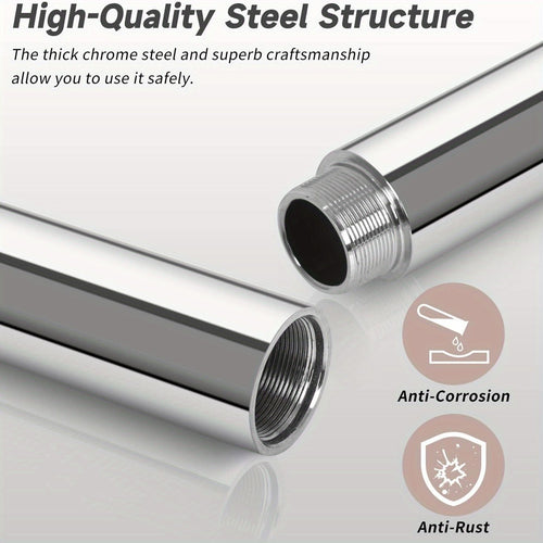 yunxin - Dance Striptease Rod Adjustable Portable Detachable Rotating Striptease Rod Professional 45mm Dance Rod Heavy Maximum Load 440lbs Home Fitness Club Party Bar Dance Rod Kit