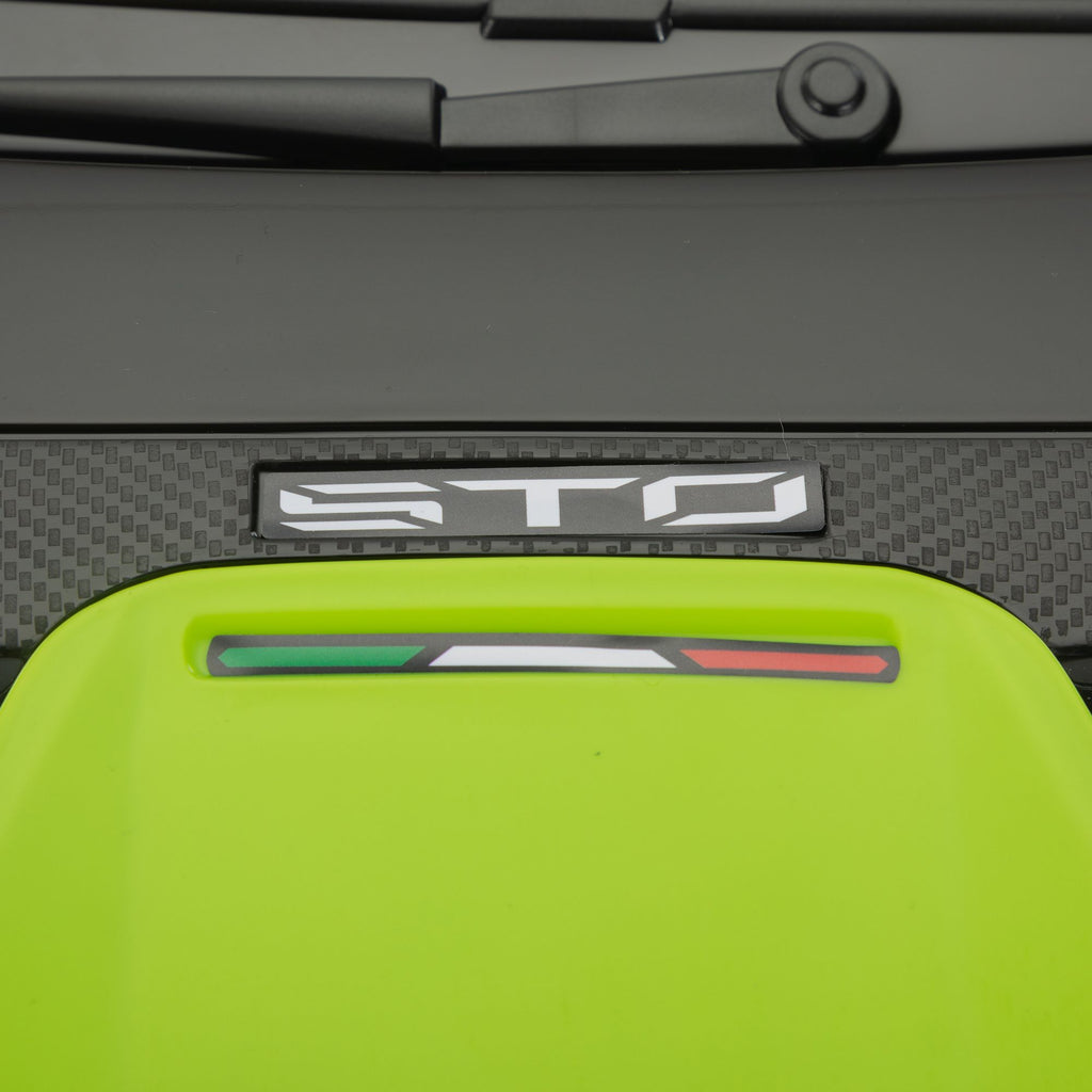 FX070 - 12V Battery Powered Ride On Car for Kids, Remote Control Toy Vehicle with Music Player, LED Light, 2 Driving Modes