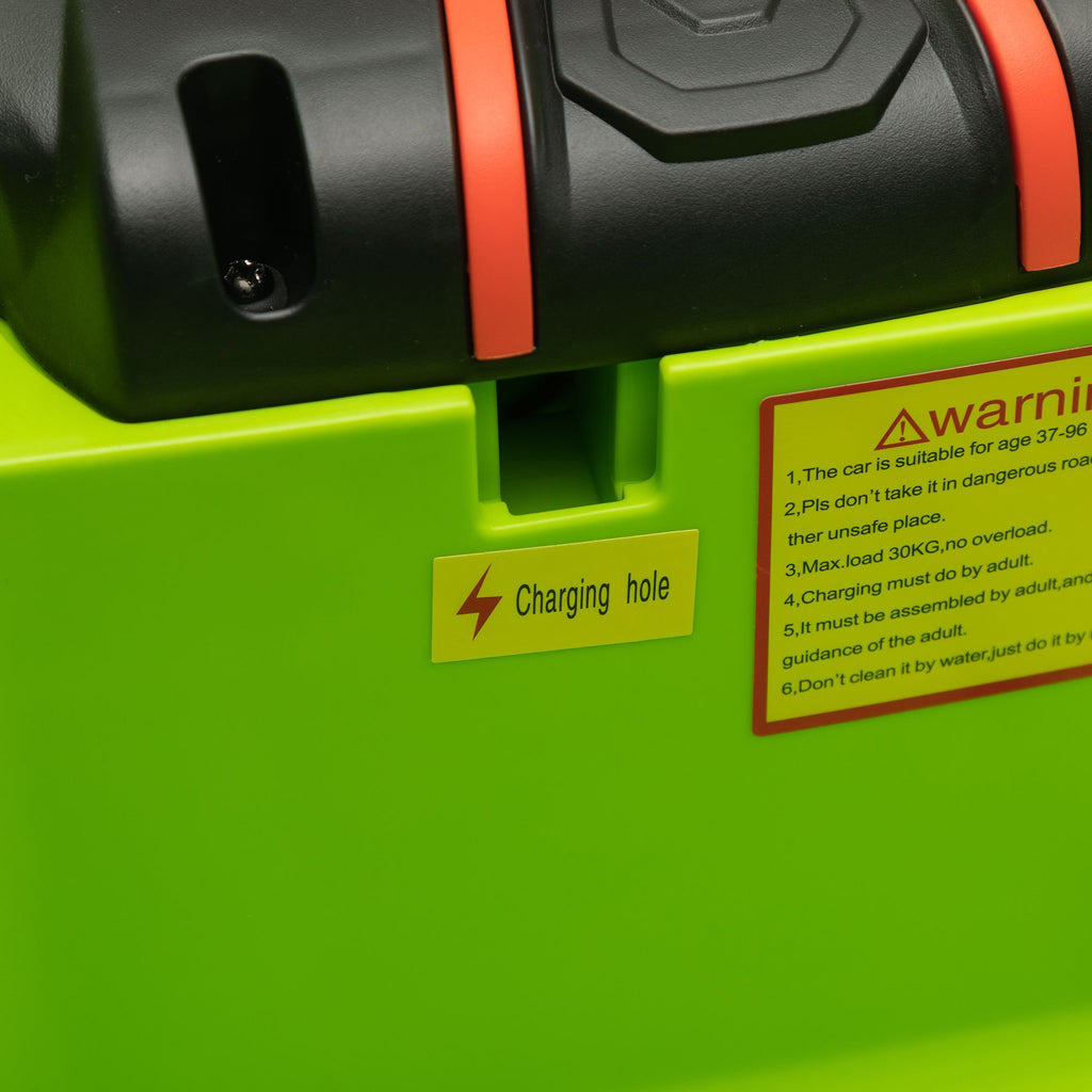 FX070 - 12V Battery Powered Ride On Car for Kids, Remote Control Toy Vehicle with Music Player, LED Light, 2 Driving Modes