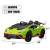 FX070 - 12V Battery Powered Ride On Car for Kids, Remote Control Toy Vehicle with Music Player, LED Light, 2 Driving Modes