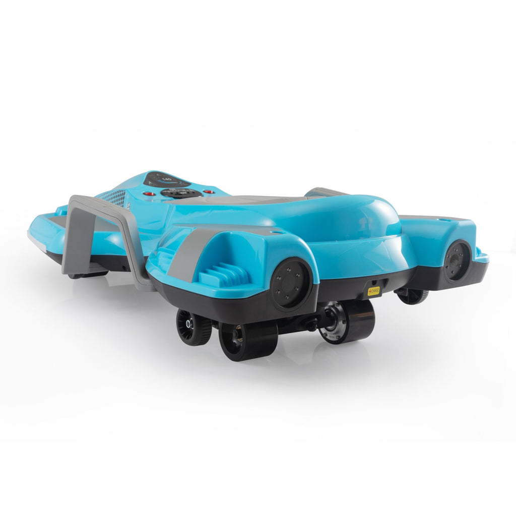 FX070 - Electric Kids Racing Car with Music and Lights, Blue