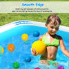 Eggracks by Global Phoenix - 103x69x24in Inflatable Swimming Pools Family Swim Play Center Pool Blow up Kiddie Pool