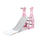 FX070 - Kids Slide Indoor Outdoor Climber Playground with Basketball Hoop