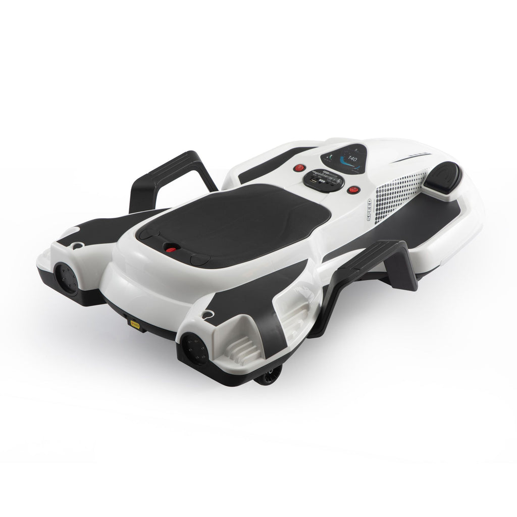 FX070 - Electric Kids Racing Car with Music and Lights, White