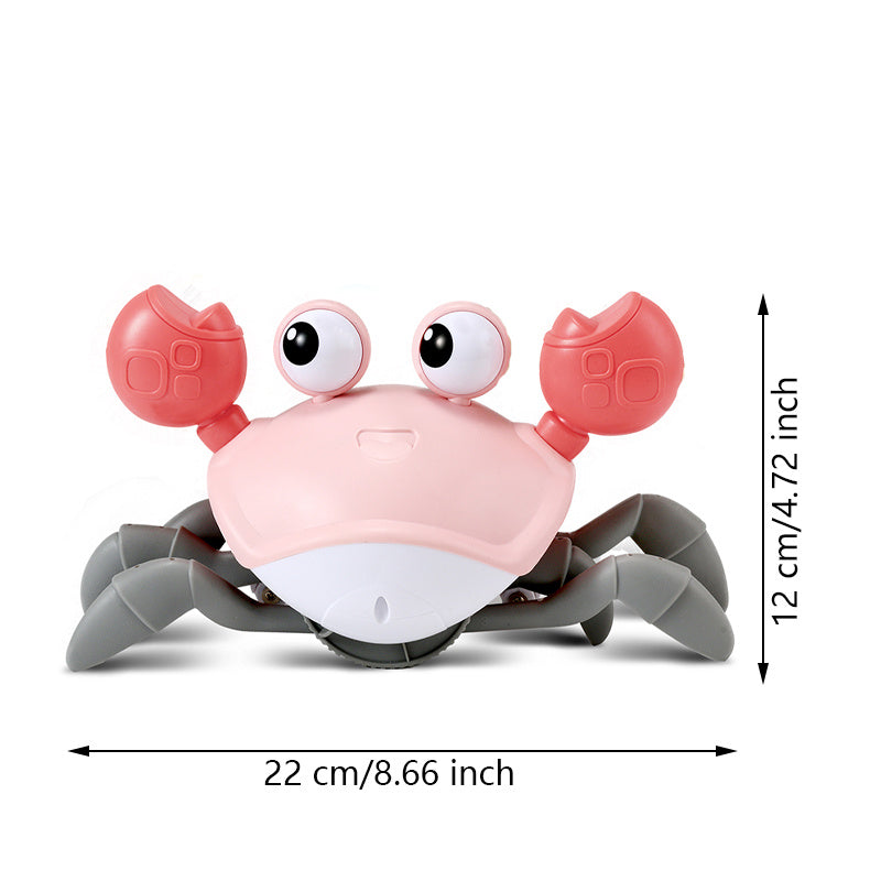 PlayVibe - Crawling Crab Toy - Crawly Crabby Tummy Time Toys