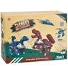 SHENGLONG - 5 Pack Dinosaur Take Part Toys for Boys Age 3+, Dinosaur Toys for Toddler