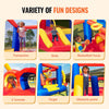 VEVOR Inflatable Bounce House, Outdoor High Quality Playhouse Trampoline, Jumping Bouncer with Blower, Slide, and Storage Bag, Family Backyard Bouncy Castle, for Kid Ages 3â€“8 Years, 160x94x96 inch
