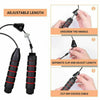popmarket - Jump' Rope Tangle-Free Rapid Speed Jumping Rope Cable With Ball Bearings Steel Skipping Rope Gym Fitness Home Exercise Slim Body