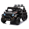 Yeah Depot - 24V Ride On Large PickUp Truck car for Kids,ride On 4WD Toys with Remote Control,Parents Can Assist in Driving,Bluetooth music version,Pickup truck design with spacious storage in the rear.