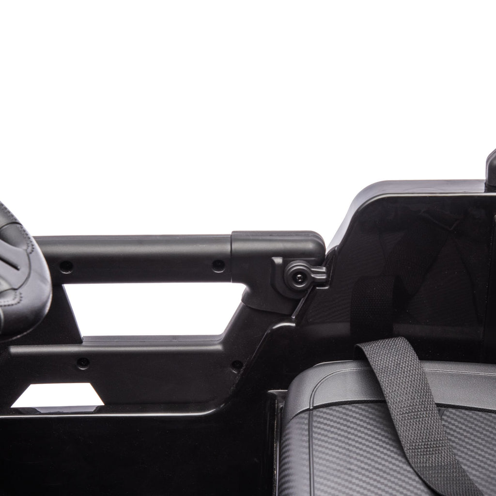 Yeah Depot - 24V Ride On Large PickUp Truck car for Kids,ride On 4WD Toys with Remote Control,Parents Can Assist in Driving,Bluetooth music version,Pickup truck design with spacious storage in the rear.