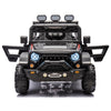 Yeah Depot - 24V Ride On Large PickUp Truck car for Kids,ride On 4WD Toys with Remote Control,Parents Can Assist in Driving,Bluetooth music version,Pickup truck design with spacious storage in the rear.