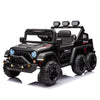 Yeah Depot - 24V Ride On Large PickUp Truck car for Kids,ride On 4WD Toys with Remote Control,Parents Can Assist in Driving,Bluetooth music version,Pickup truck design with spacious storage in the rear.