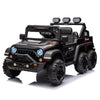 Yeah Depot - 24V Ride On Large PickUp Truck car for Kids,ride On 4WD Toys with Remote Control,Parents Can Assist in Driving,Bluetooth music version,Pickup truck design with spacious storage in the rear.