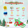 Yeah Depot - Christmas Jump 'n Slide Inflatable Bouncer for Kids Complete Setup with Blower - 80'' x 91'' Play Area - 55'' Tall