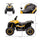 Yeah Depot - 12V Kids ATV Quad Car with Forward & Backward Function, Four Wheeler for Kids with Wear-Resistant Wheels, Music, Electric Ride-on ATV for Toddlers Ages 3+ Years Old, Yellow