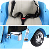 Yeah Depot - Licensed Volkswagen Beetle Electric Kids Ride-On Car 6V Battery Powered Toy with Remote Control Music Horn Lights MP3 for 3-6 Years Old Blue