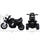 Yeah Depot - 6V Kids Motorcycle Licensed BMW, Toddler Motorcycle with Headlight, Music, 3 Wheeled Electric Motorcycle for Kids, Gift for Boys & Girls, Black