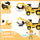 Yeah Depot - Kids Excavator Ride-on Pulling Cart with Sound Effects, Kids Digger Sit n Scoot Ride-on Toy for Toddler or Preschool Age with Under-Seat Storage, Treaded Wheels