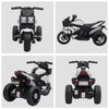 Yeah Depot - 6V Kids Motorcycle Ride-on Toy for Toddlers and Up to 5 Years Old, High-Traction Battery-Operated Ride-on Vehicle, Mini Motorbike for Kids, White