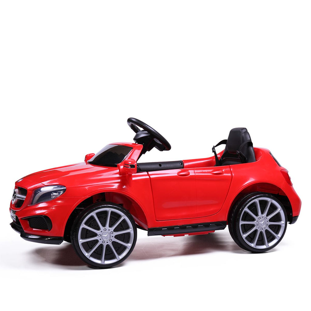Yeah Depot - 6V Licensed Mercedes Benz AMG Electric Vehicle, Kid Ride on Car with Parental Remote Control ,MP3 Player Headlights Opening Doors for Children 3-8, Red