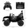 Yeah Depot - 12V Kids Ride On Truck with Parent Remote Control, Electric Battery Powered Toy Car with Spring Suspension, Adjustable Speed, LED Lights and Horn, Black