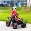 Yeah Depot - 12V Kids ATV Quad Car with Forward & Backward Function, Four Wheeler for Kids with Wear-Resistant Wheels, Music, Electric Ride-on ATV for Toddlers Ages 3+ Years Old, Red