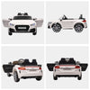 Yeah Depot - 6V Kids Electric Ride On Car, Licensed Audi TT RS with Seat and Remote Control, Horn, Music, MP3 - White