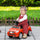 Yeah Depot - Kids Ride On Push Car, Foot-to-Floor Walking Sliding Toy Car for Toddler with Working Horn, Music, Headlights and Storage, Red