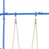 Yeah Depot - 12FT Trampoline with Slide and Swings, ASTM Approved Large Recreational Trampoline with Basketball Hoop and Ladder,Outdoor Backyard Trampoline with Net, Capacity for Kids and Adults