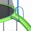 Yeah Depot - 12FT Trampoline with Slide and Swings, ASTM Approved Large Recreational Trampoline with Basketball Hoop and Ladder,Outdoor Backyard Trampoline with Net, Capacity for Kids and Adults