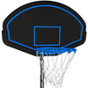Yeah Depot - 16FT Trampoline for Adults & Kids with Basketball Hoop, Double-sided cover,Outdoor Trampolines w/Ladder and Safety Enclosure Net for Kids and Adults
