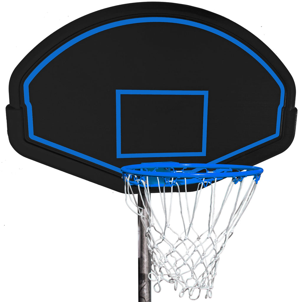 Yeah Depot - 16FT Trampoline for Adults & Kids with Basketball Hoop, Double-sided cover,Outdoor Trampolines w/Ladder and Safety Enclosure Net for Kids and Adults