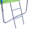 Yeah Depot - 16FT Trampoline with Slide , Outdoor Trampoline for Kids and Adults with Enclosure Net and Ladder,football goal,backboard