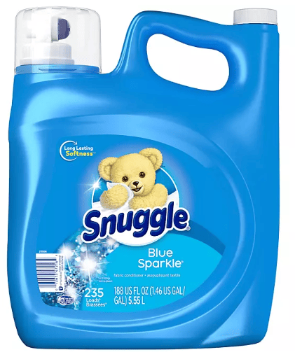 Snuggle Liquid Fabric Softener, Blue Sparkle (188 fl. oz., 235 loads)