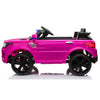 Yeah Depot - 12V Kids Ride On SUV Cop Car with Remote Control, Siren Sounds Alarming Lights, Music Story - Rose Red