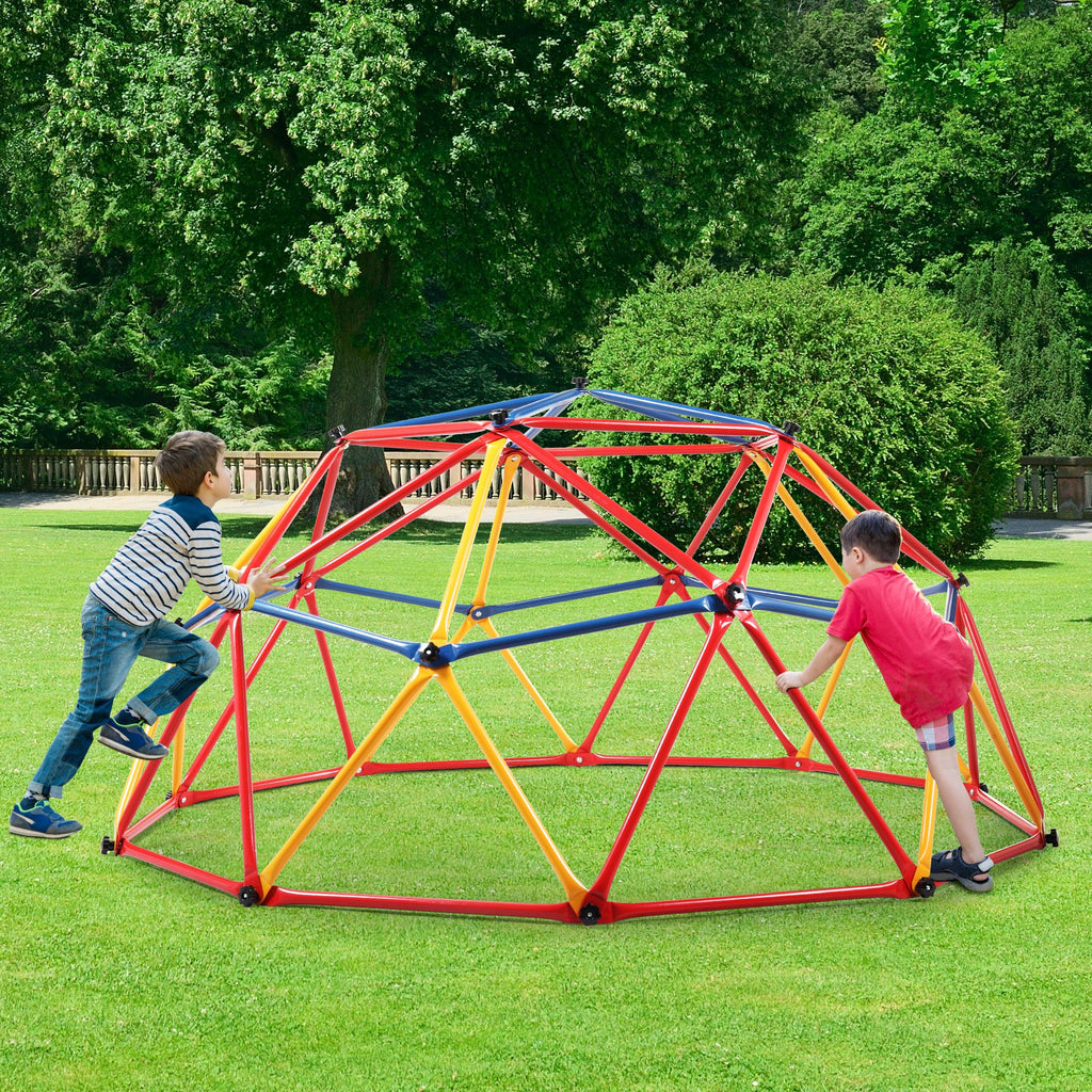 Yeah Depot - Children Climbing Frame, Universal Exercise Dome Climber, Monkey Bars, Play Center Outdoor Playground For Fun