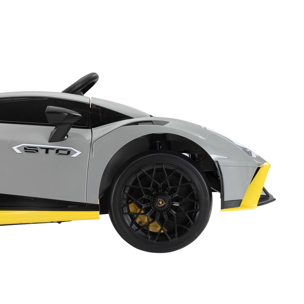 Yeah Depot - 24V Battery Powered Ride On Car for Kids, Licensed Lamborghini, Remote Control Toy Vehicle with Music Player, LED Light, 2 Driving Modes