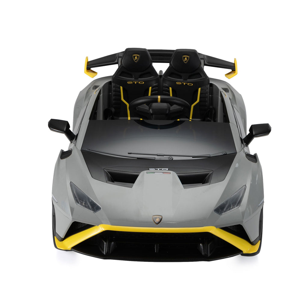 Yeah Depot - 24V Battery Powered Ride On Car for Kids, Licensed Lamborghini, Remote Control Toy Vehicle with Music Player, LED Light, 2 Driving Modes