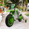 Yeah Depot - 12V Kids Ride on Toy Motorcycle, Electric Motor Toy Bike with Training Wheels for Kids 3-6, Green