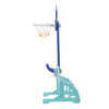 Yeah Depot - 5 in 1 Slide and Swing Playing Set, Toddler Extra-Long Slide with 2 Basketball Hoops, Football, Ringtoss, Indoor Outdoor