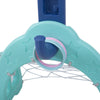 Yeah Depot - 5 in 1 Slide and Swing Playing Set, Toddler Extra-Long Slide with 2 Basketball Hoops, Football, Ringtoss, Indoor Outdoor