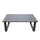 Yeah Depot - Colorado Outdoor Patio Furniture - Brown Cast Aluminum Modern Rectangular Coffee Table