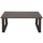 Yeah Depot - Colorado Outdoor Patio Furniture - Brown Cast Aluminum Modern Rectangular Coffee Table