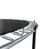 Yeah Depot - 10FT Pumpkin Trampoline, Outdoor Trampoline with Basketball Hoop, Enclosure Net and Ladder