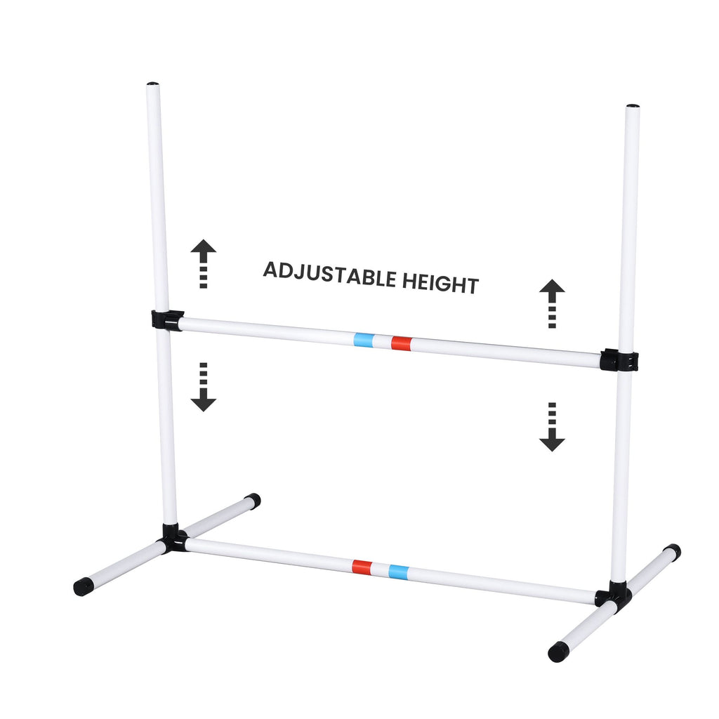 Yeah Depot - 3PC Dog Agility Equipment Set, Obstacle Course Exercise for Dog