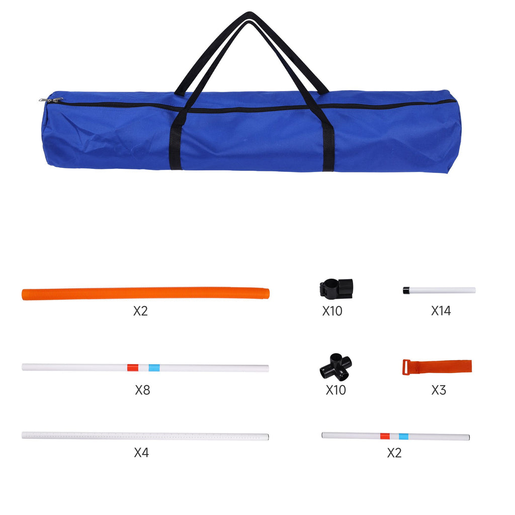 Yeah Depot - 3PC Dog Agility Equipment Set, Obstacle Course Exercise for Dog