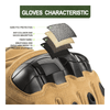 JupiterGear Unisex Airsoft Sports Gloves with Touchscreen Fingertip Capability